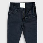 MOTHER Superior The Dazzler Shift Jeans Size 27 Black Photo 6