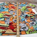 Sesame Street  Scrub‎ Top Comic Print Career Uniform Short Sleeve [Size Small] Photo 2