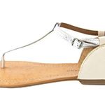 Lucky Brand NWOB Ezzra Boho Leather T Strap Sandals size 9 Photo 2