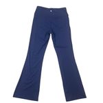 Halara NWT  Flare Leg Navy Blue Leggings Work Pants Size Large Photo 3