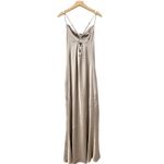 Show Me Your Mumu Tuscany Maxi Slip Dress Show Me The Ring Luxe Satin size M Photo 8