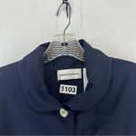 Alfred Dunner  Coat Jacket Lightweight Greenwich Circle Size 14 Navy Blue Photo 7