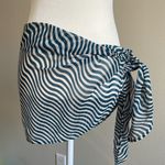 Shade & Shore NEW Striped Blue and White Sarong Skirt Size XL Photo 0