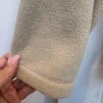 Vintage L.L. Bean Cream Beige Outdoor Fleece Button Down Teddy Jacket Size XL Tan Photo 4