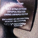 English Laundry jean ruffle romper Large Blue Photo 9