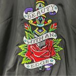 Urban Decay *RARE*  Limited Edition Beauty With An Edge Bomber Jacket Size L Photo 7