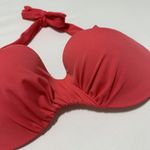 Victoria's Secret Victoria’s Secret Red Coral Halter Top Bikini Top Swimwear Top 34D Photo 2
