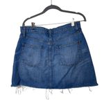 Madewell Rigid Denim A-Line Mini Skirt in Leandra Wash sz 30 Photo 2