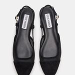 Steve Madden BELINDA MESH BLACK SUEDE Photo 3