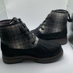 Roxy NWB Women  Hail Ya Boots black ankle combat size 10 black Nubuck Photo 9