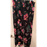 Torrid  Floral Chiffon Pants with Shorts Size‎ 1 29" Long x 18" Waist Photo 1