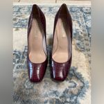 Pura López Burgundy Heeled Pumps Size 40/9 Brown Photo 4