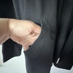 Xersion  Jacket Relaxed Black Cotton Blend Collar Pockets Women's Size Medium Photo 3