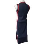 Tory Burch Sport Track Style Knit Sleeveless Dress, Sz S Photo 6