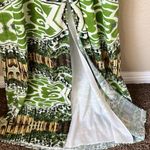 Alice + Olivia mirrored gardens green maxi dress Photo 7