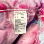 American Eagle  Size 16 Jeans Handmade Tie Dye Mom Jeans Pink Blue High Rise 974 Photo 11