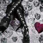 Skull Print Thigh High Socks, Cosplay‎ Over The Knee Socks, Women
One Size Black Photo 2