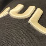 Lululemon Scuba Oversized Scuba pullover Wordmark black white size XS/S Photo 2