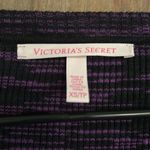 Victoria's Secret Vintage Victoria Secret Bodycon Dress size x small‎ Sweater dress black / purple Photo 3