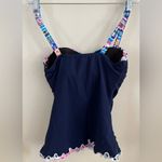 Gottex Harmony Navy Tankini Top, 34D, Built Photo 1