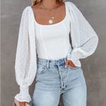 Prómesa Promesa ribbed Swiss dot bodysuit S Photo 3