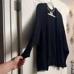Urban Outfitters  Navy Open-Front Chenille Sweater Photo 3