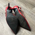 Christian Siriano Red Strappy Heels Size 9 Photo 8