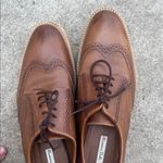 Massimo Dutti  Tan Leather Derbys Photo 2