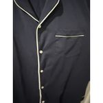 Vtg J Crew Flannel Pajama Top Mens XL Red Plaid Oarsman Lounge Cabin K Photo 5