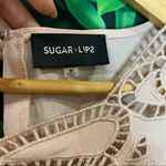 Sugar Lips  blush casual cute summer / spring dress M Photo 5