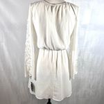 Three Hearts Long lace lined sleeves white dress size XS NWT Photo 2