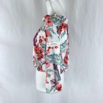 American Rag Womens Peasant Top Cropped Floral S Photo 2