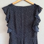 Premise ‎ Polka Dot Dress Size 10 Petite NWT Navy, Pink, White Photo 4