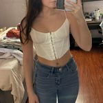Windsor White Corset Top Photo 7