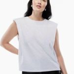 Aritzia  Babaton Shoulder Pad Cropped Tank Photo 1