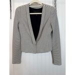BCBGMAXAZRIA  Hendrix Black White Striped Blazer Jacket Career Office Work Sz XS Photo 1