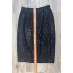 St. John‎ Evening Black Paillette Pencil Skirt
Size 4 Photo 5