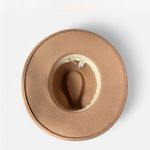 Cato Stylish Tan Fedora with Leopard Band Photo 5