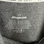 Aeropostale EUC  Grey Athletic Zip Up Jacket with Pockets sz L Photo 2