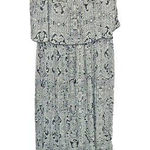 American Rag Maxi Dress 2X Pleated Lined Black Ruffle Spaghetti Straps Photo 0