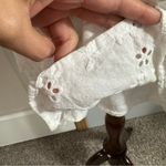 ZARA White Eyelet Fit and Flare Long Sleeve Dress Size XS Photo 6