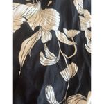 H&M  Button Down Maxi belt Shirt Dress Small Pale Floral Print Stretch Waist #14 Photo 8