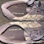 Coach Mason Sneakers Signature C Jacquard Canvas Sz 8 Photo 3