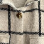 Z Supply  PLAID TUCKER JACKET LARGE Photo 3