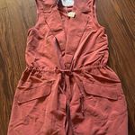 Elevenses Womens long rust orange  boutique vest Photo 0