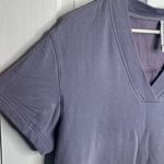 Athleta Lavender Muted Lilac Serenity Sweatshirt Tee Top W-505 Sz S Photo 4