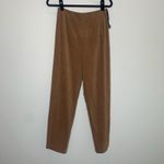 Donna Morgan NWT Vintage Camel Faux Suede Pants Straight Leg Sz 10 Photo 1