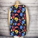 Jessica London Size 20W Floral Print Scoop Neckline Tank Top Blouse Photo 3