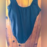 Catalina  Black Scoop‎ Neck Bodysuit 2x Photo 2