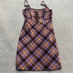 Urban Outfitters  Keya Plaid Hook & Eye Mini Dress Size XS Photo 4
